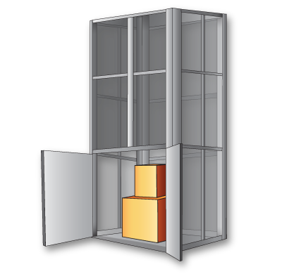 Freight Lift Illustration